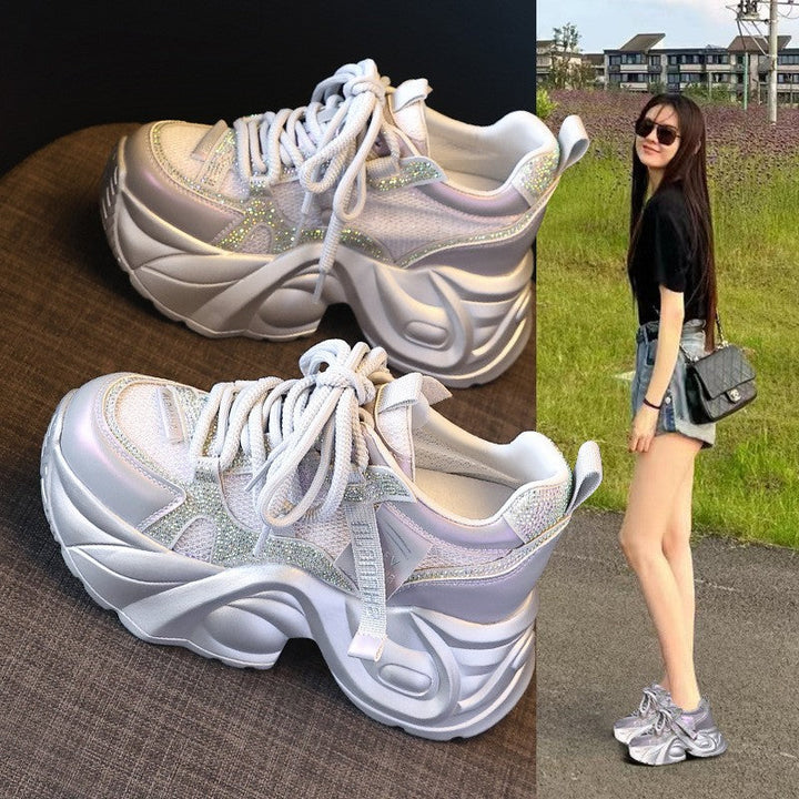 Damen Chunky Sneakers mit futuristischem Design und atmungsaktivem Obermaterial Echo Archiv