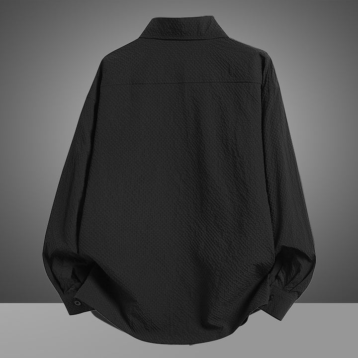 Herren lässige Overshirt mit Taschen Echoarchiv