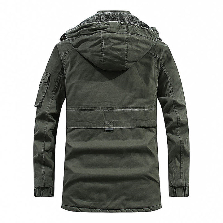 Herren funktionale Winterjacke mit enganliegendem Fleecefutter Echoarchiv