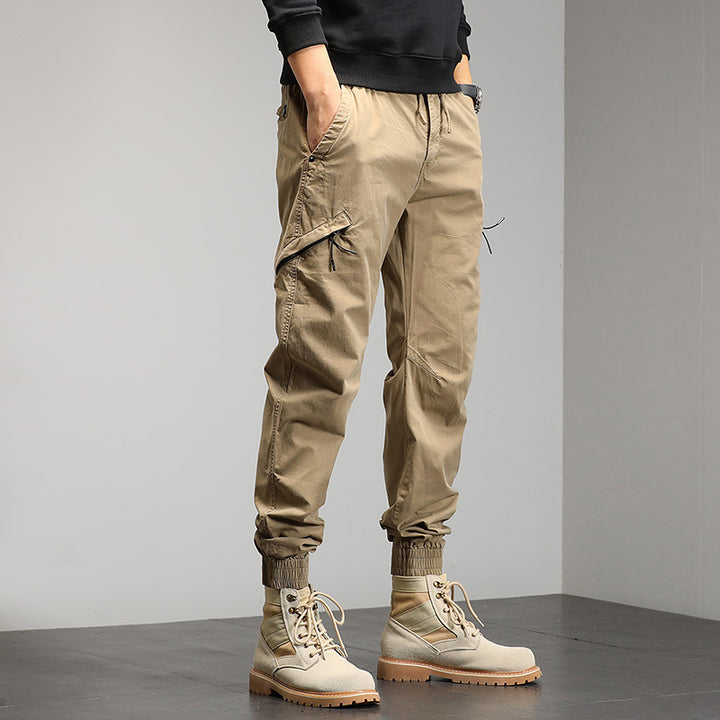Herren Technische Cargo-Jogginghose mit Bündchen und Multifunktionstaschen Echo Archiv