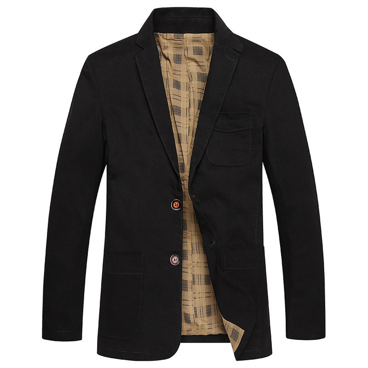 Herren Sakko im Field‑Stil aus Premium‑Canvas mit aufgesetzten Taschen Echo Archiv