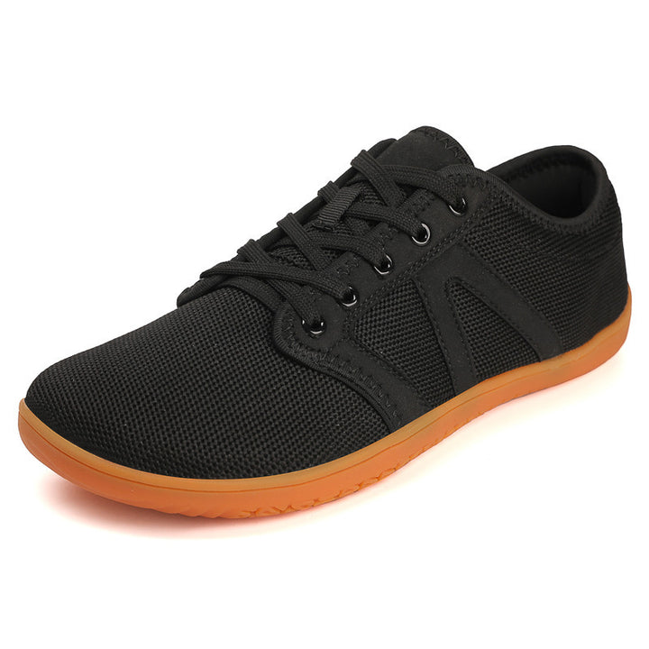 Unisex nan minimalistischer City-Sneaker mit feinmaschigem Textiloberteil, gepolstertem Einstieg und flexibler Gummilaufsohle Echo Archiv