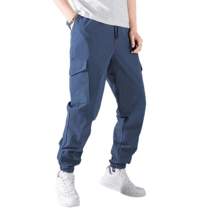 Herren Technische Cargo-Jogginghose im Utility‑Stil mit Klappentaschen & elastischen Knöchelbündchen Echo Archiv