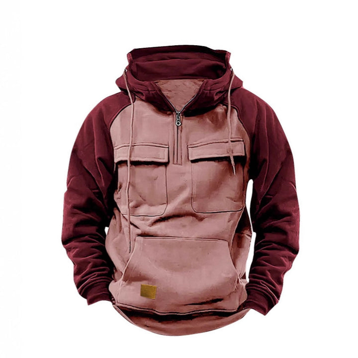 Herren Funktioneller Hoodie mit praktischen Taschen und innovativem Design Echoarchiv
