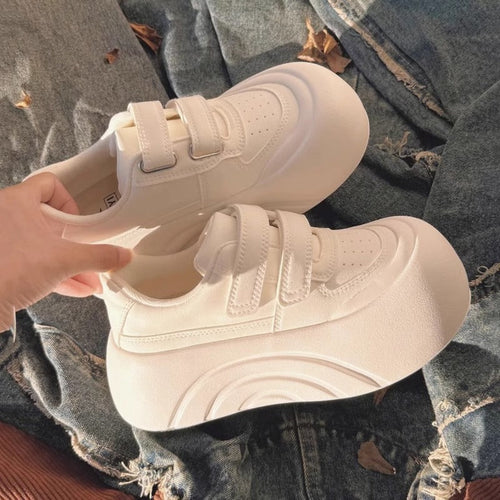 Damen Komfortable Sneaker mit verstellbarem Klettverschluss und gepolsterter Sohle Echo Archiv