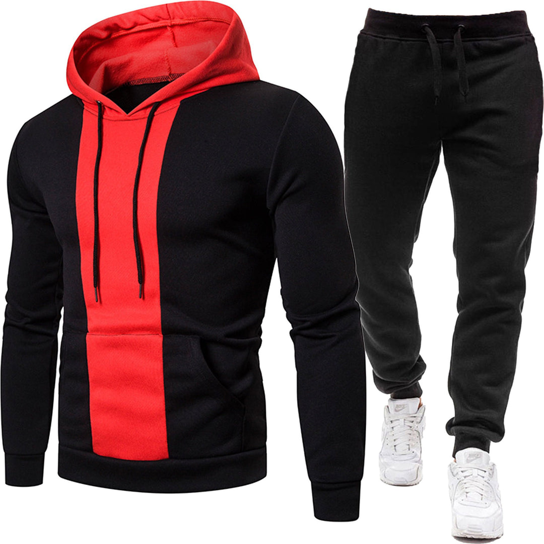 Herren Sportliche Kapuzenjacke und Jogginghose Echoarchiv