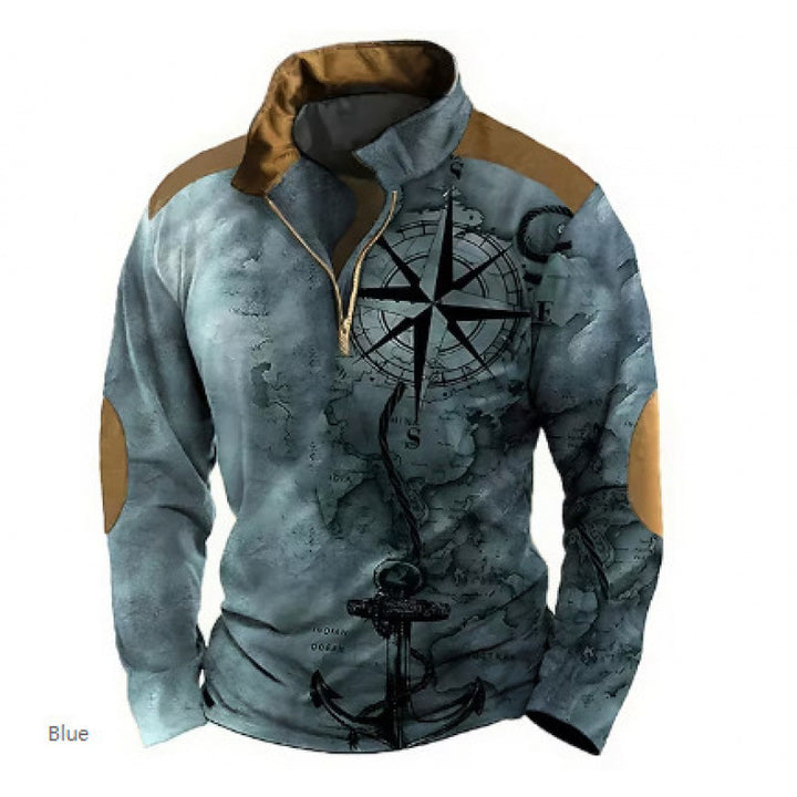 Herren attraktiver Freizeitpullover Echoarchiv
