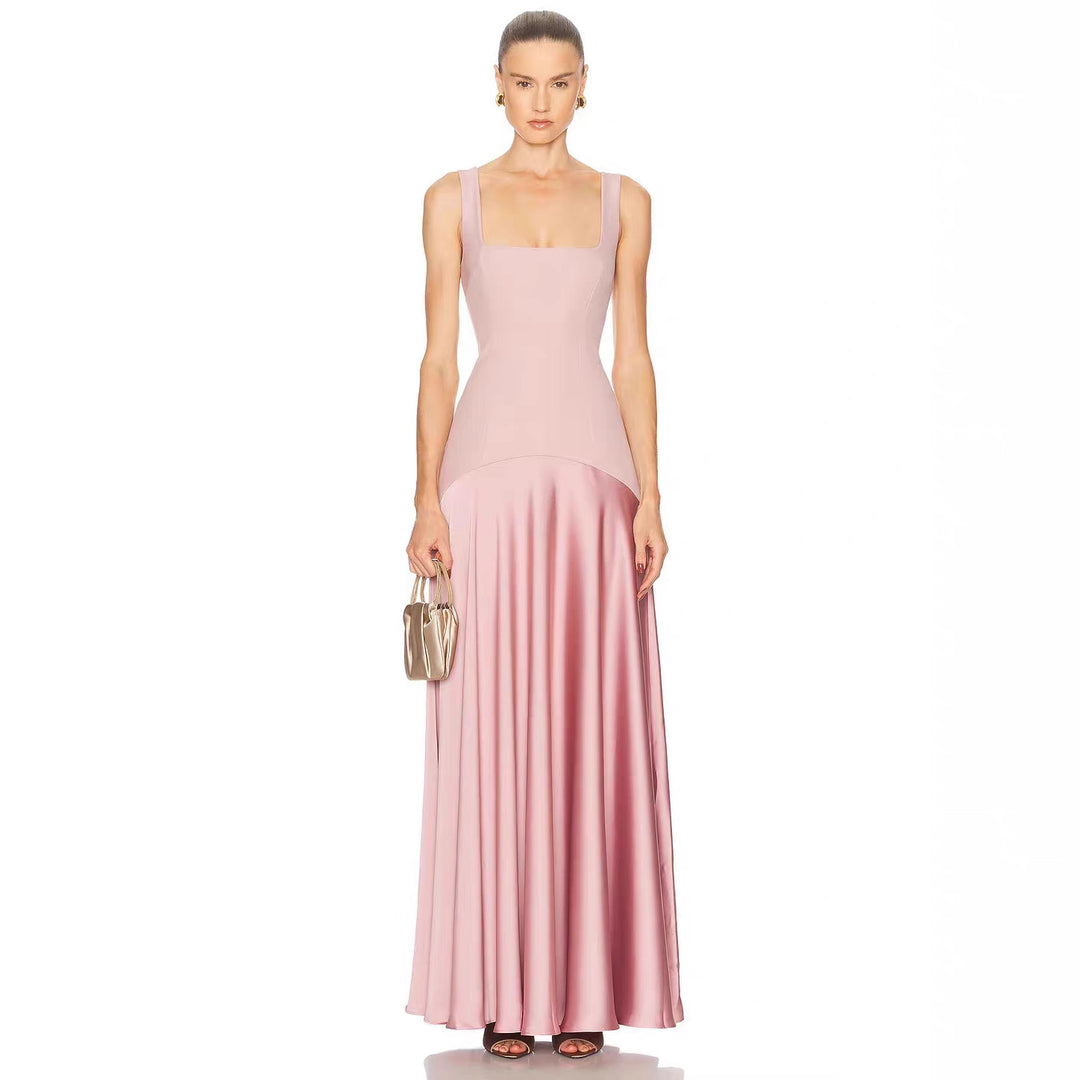 Damen elegantes Kleid mit figurformendem Schnitt und elegantem Reißverschluss Echo Archiv