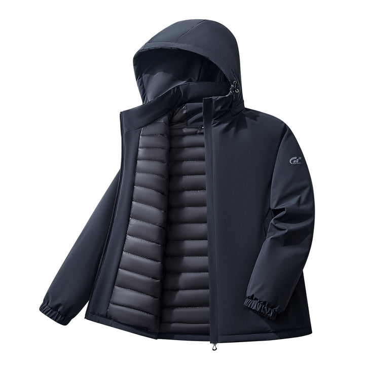Herren Funktionale und modische Windjacke Echo Archiv