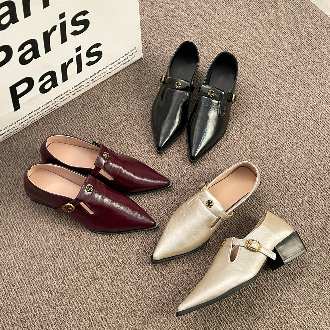 Damen Elegante Slingback Loafers Echo Archiv