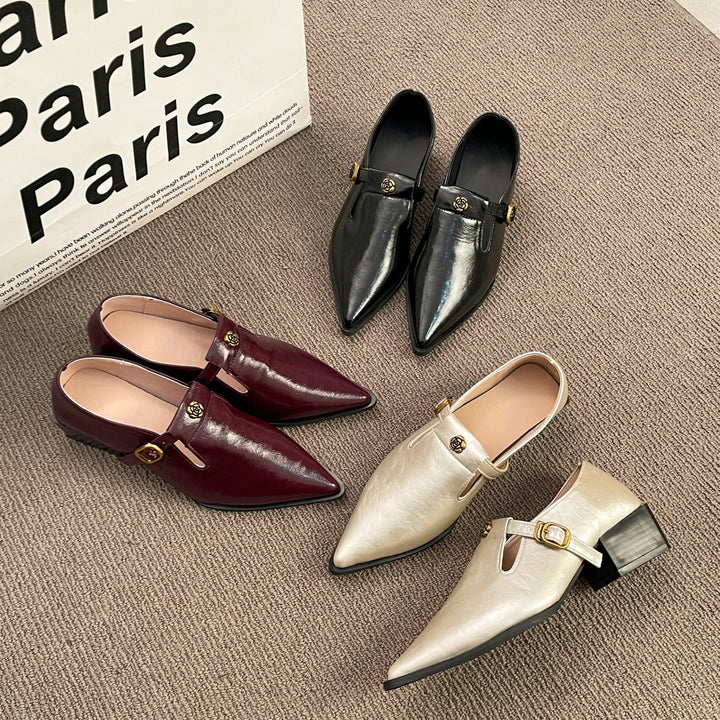 Damen Elegante Slingback Loafers Echo Archiv