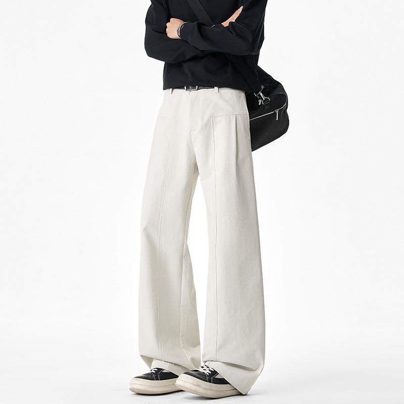 Damen Elegante Hochtaillierte Stoffhose Echo Archiv