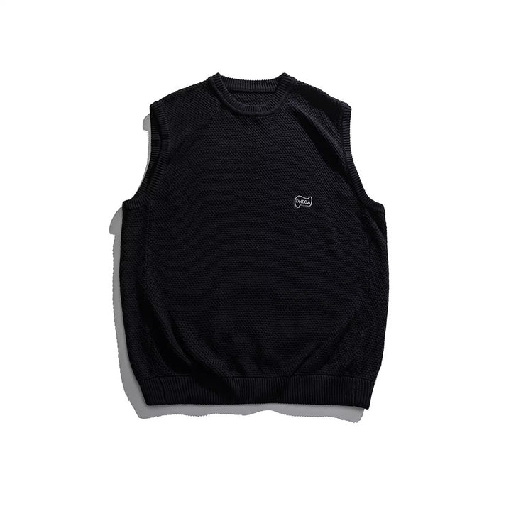 Herren Modischer ärmelloser Pullover Echoarchiv