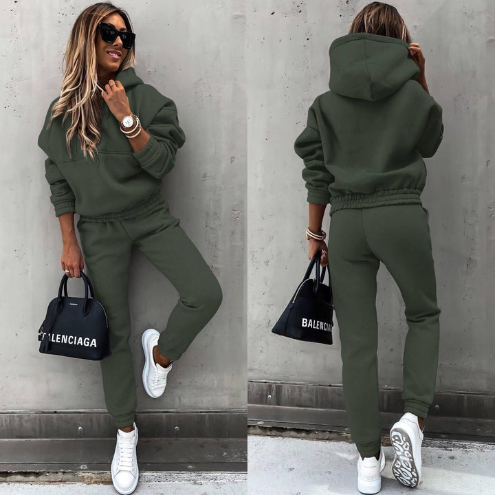 Damen SwEchoarchivtshirt und Jogginghose Set Echoarchiv