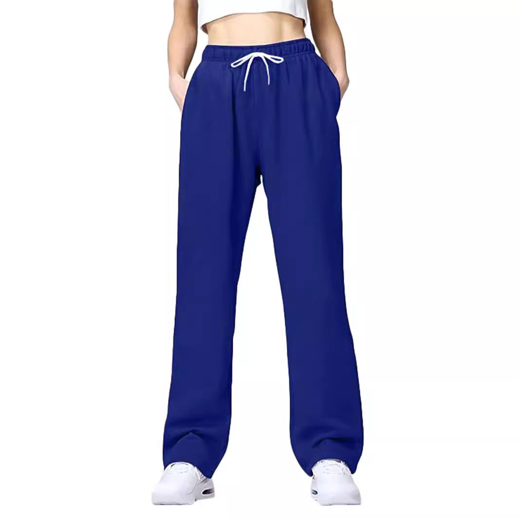 Damen bequeme Sporthose mit elastischem Bund und seitlichen Taschen Echo Archiv