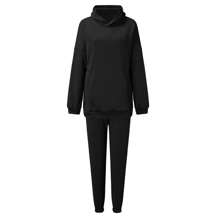 Damen nan oversized Kapuzen-Loungewear-Set mit extragroßer Kapuze und taillierter Jogginghose Echo Archiv