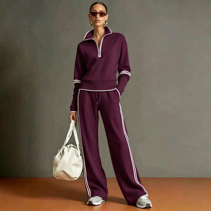 Damen Sportliches Oberteil und Hose Set Echo Archiv