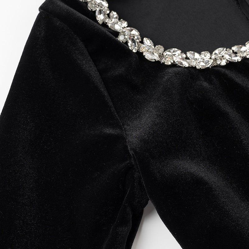 Damen Samt-Minikleid Echo Archiv
