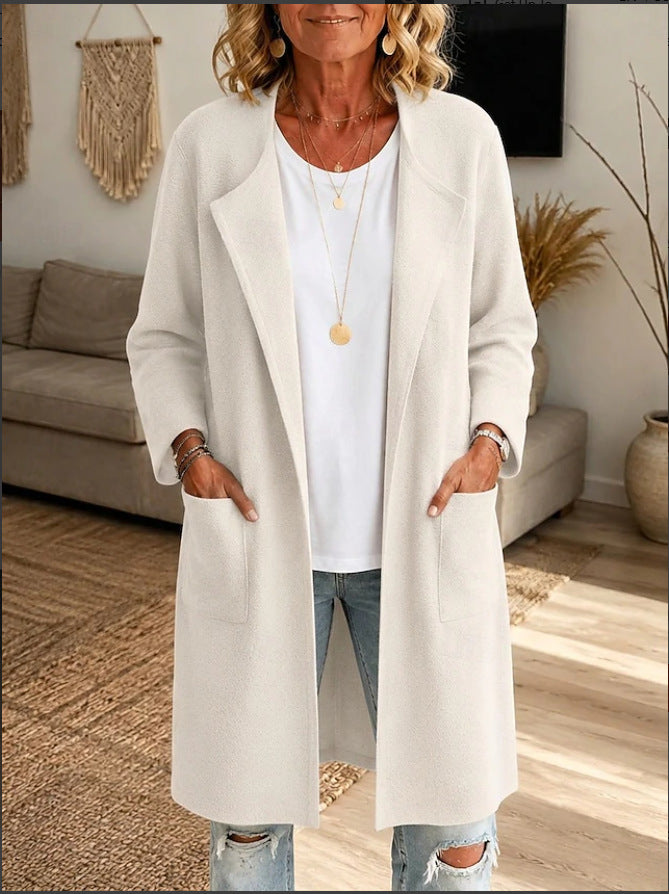 Damen Modischer Langer Cardigan Echo Archiv