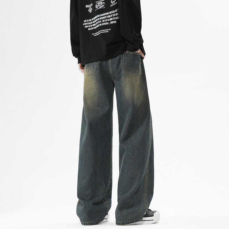 Herren Lässige Distressed Jeans Echoarchiv