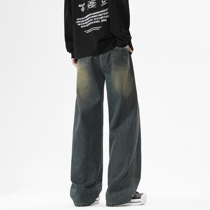 Herren Lässige Distressed Jeans Echoarchiv