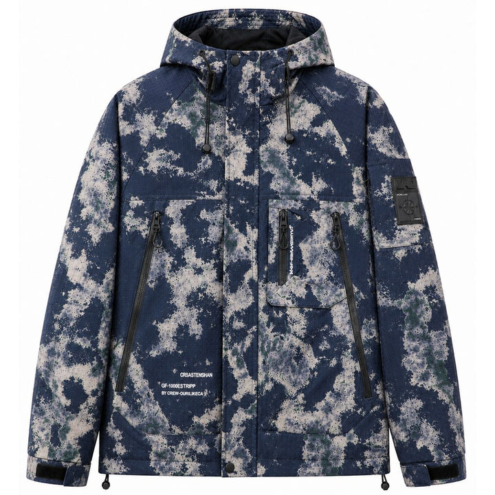 Herren Multifunktionale Outdoorjacke mit Kapuze Echo Archiv
