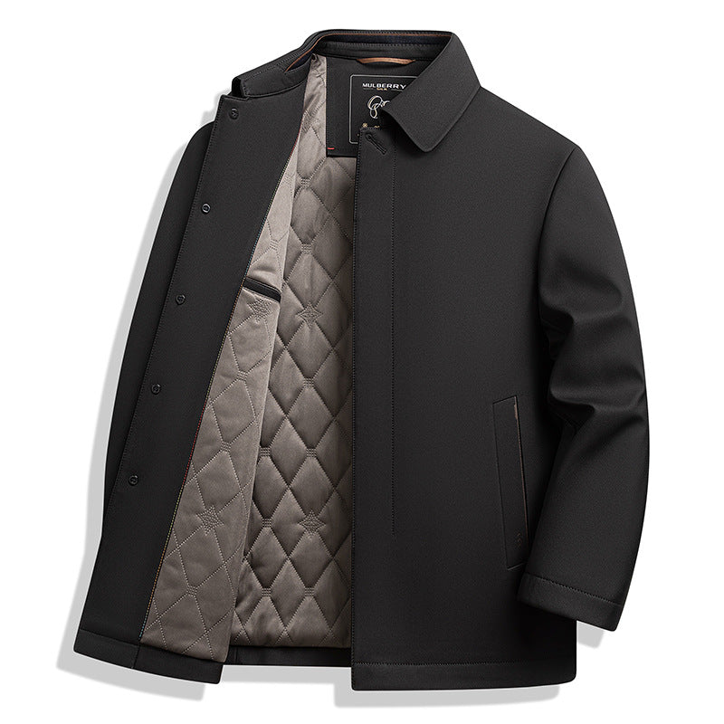 Herren wasserdichte Übergangsjacke mit innenliegenden Taschen Echoarchiv