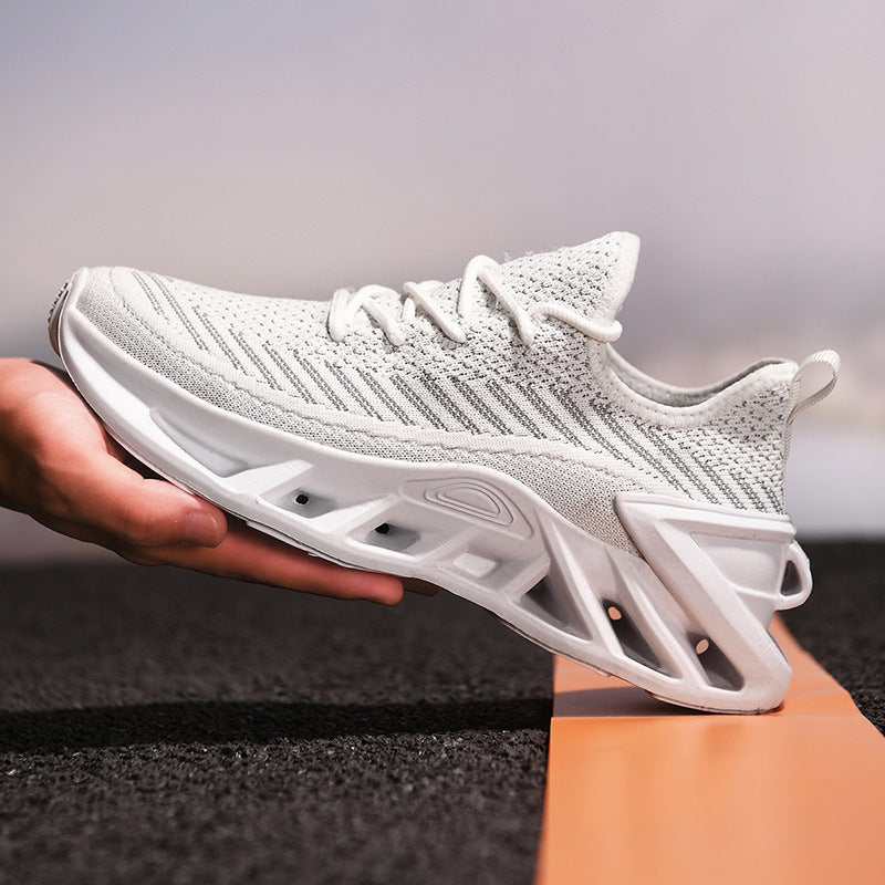 Herren leichte atmungsaktive Strick-Sneaker mit gedämpfter ergonomischer Laufsohle Echo Archiv