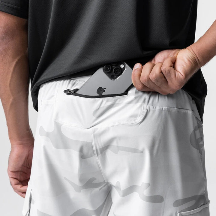 Herren Camo Cargo Jogger-Hosen Echoarchiv