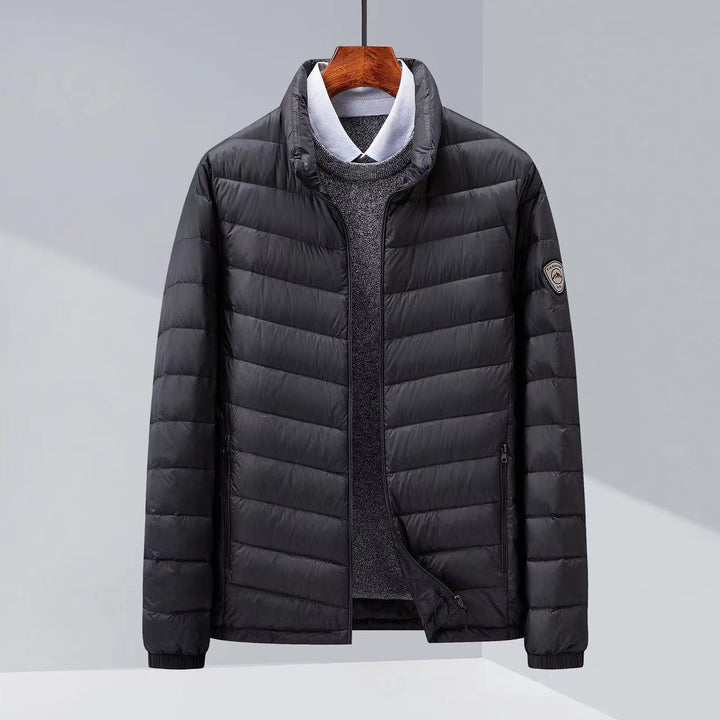 Herren Stepp-Übergangsjacke mit Stehkragen und Reißverschlusstaschen Echo Archiv