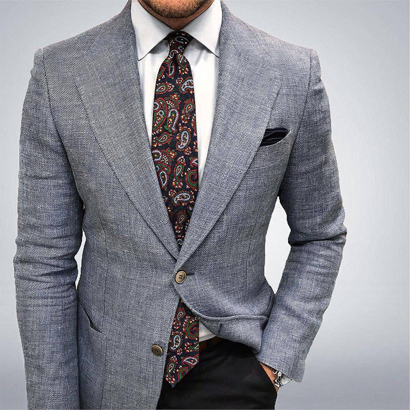 Stilvoller Herrenblazer mit eleganten Details von Echoarchiv