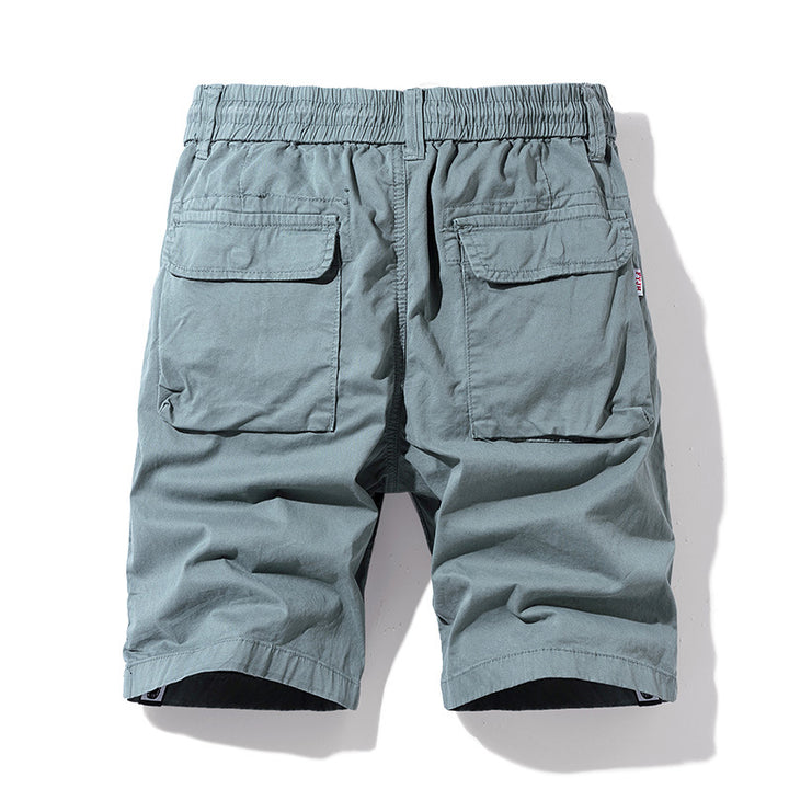 Herren Cargo-Shorts mit elastischem Bund und praktischen Multifunktionstaschen Echoarchiv