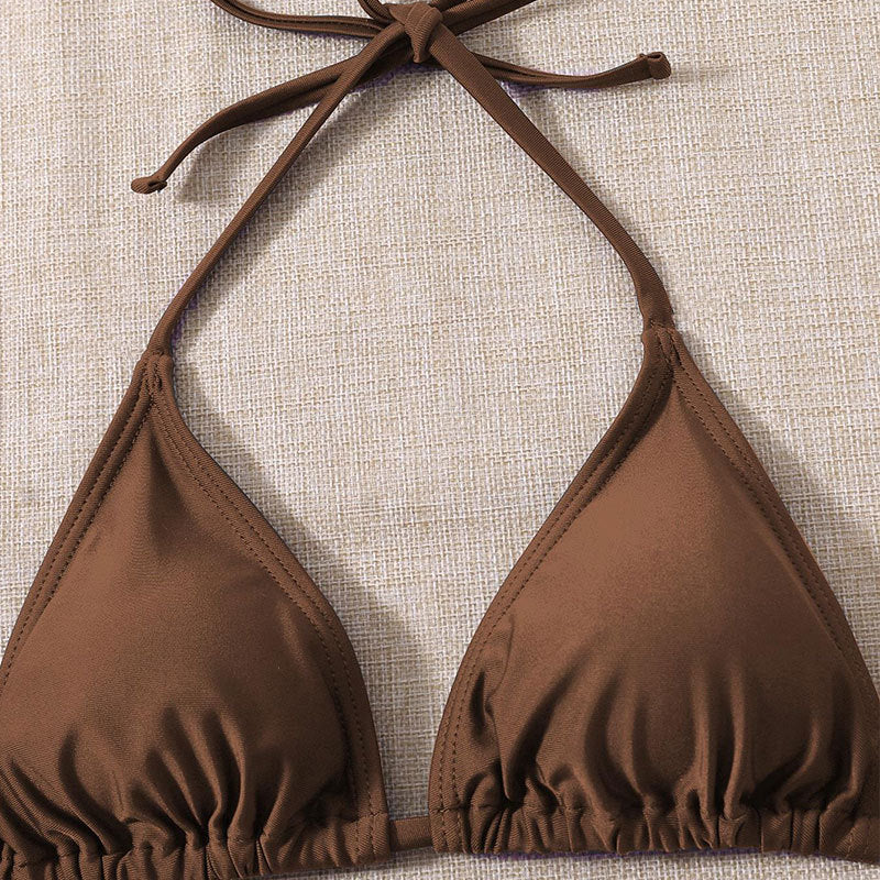Damen Triangel-Bikini-Set mit stylischem Wickeltuch Echo Archiv