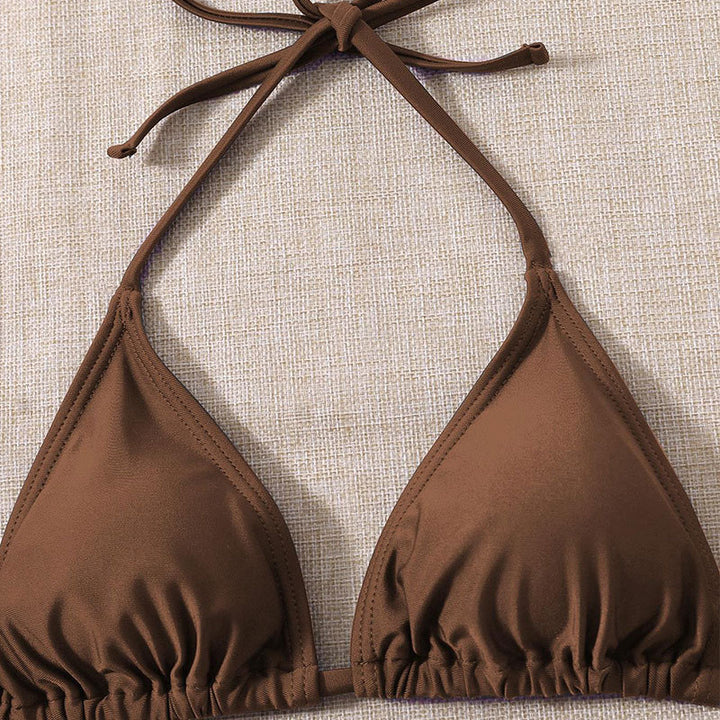 Damen Triangel-Bikini-Set mit stylischem Wickeltuch Echo Archiv
