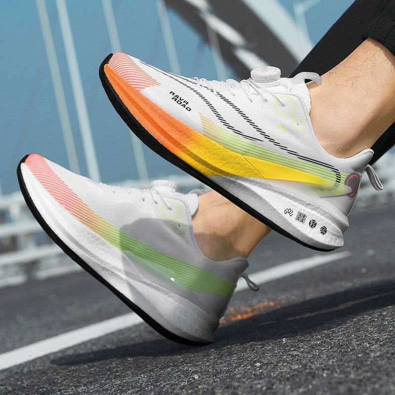 Unisex Performance-Laufschuhe mit Drehverschluss, mehrschichtiger Rebound-Zwischensohle und stabiler TPU-Fersenstütze – Tavélo