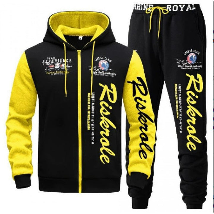 Herren Sportlicher Hoodie- und Jogginghosen-Set Echo Archiv