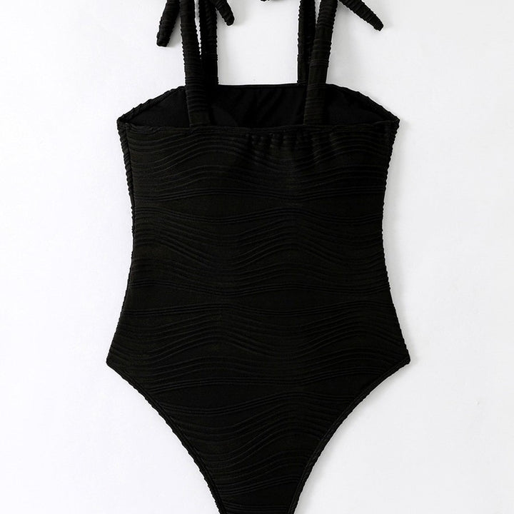 Damen Eleganter Einteiler mit Rüschendetails Echo Archiv