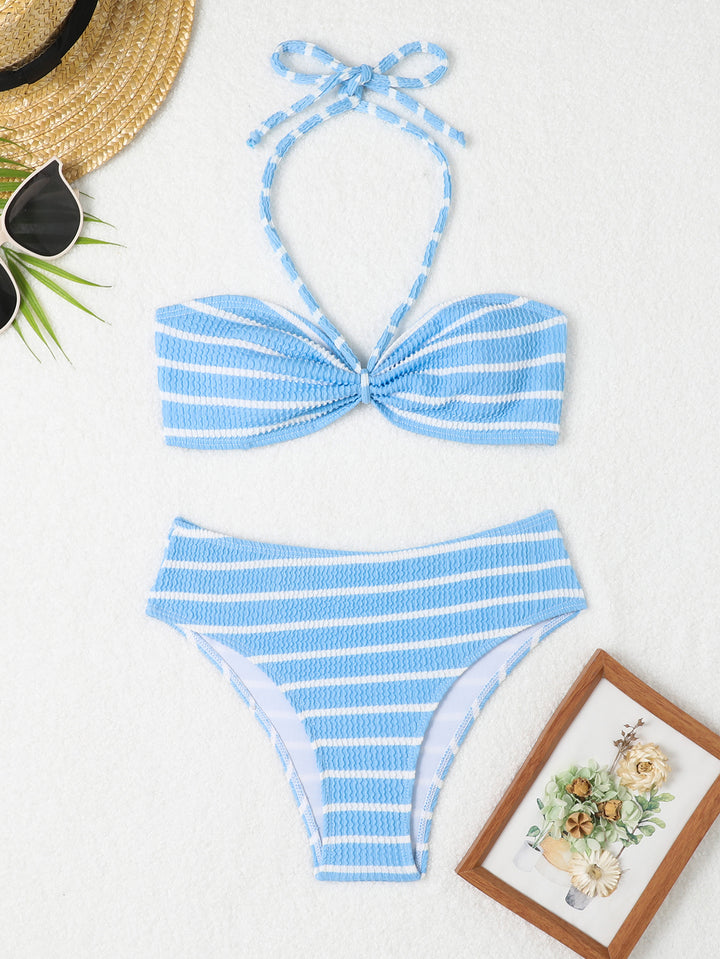 Damen Bandeau Bikini mit raffiniertem Knoten Echo Archiv