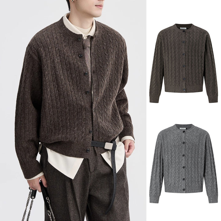 Damen Strickjacke mit Kabelmuster Echoarchiv