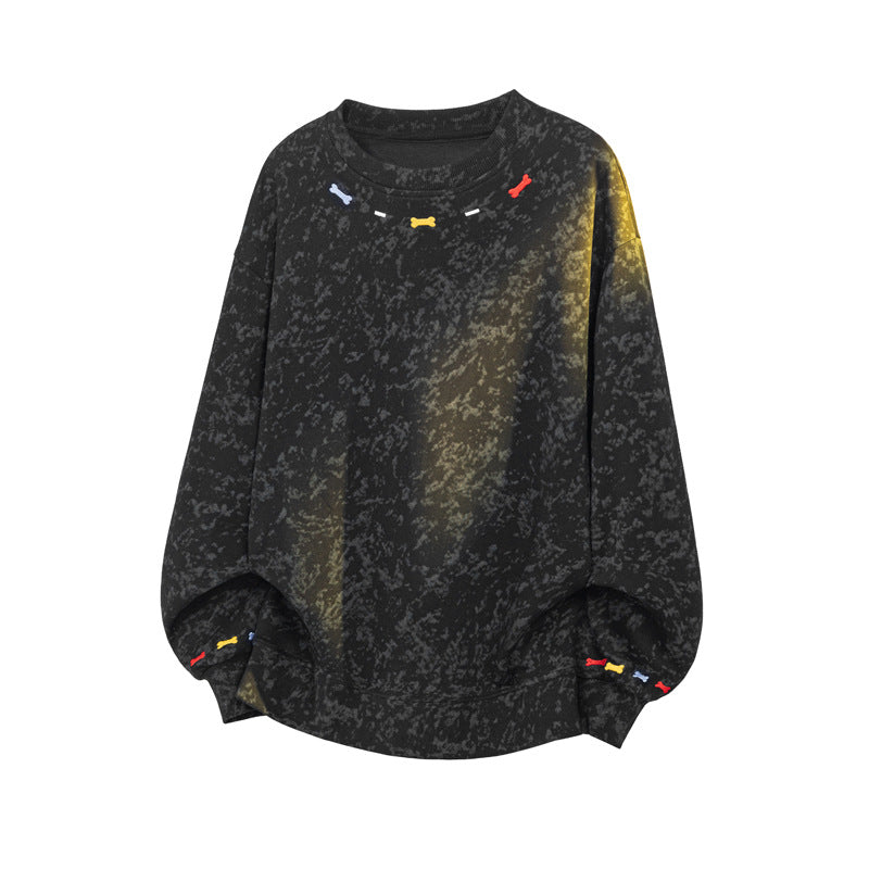Herren Freizeit Sweatshirt mit bunten Akzenten Echo Archive