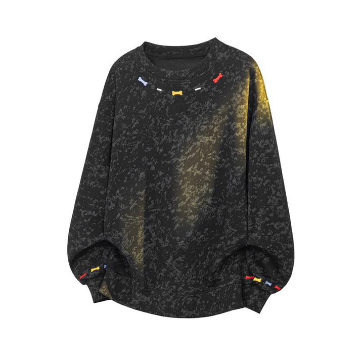 Herren Freizeit Sweatshirt mit bunten Akzenten Echo Archive
