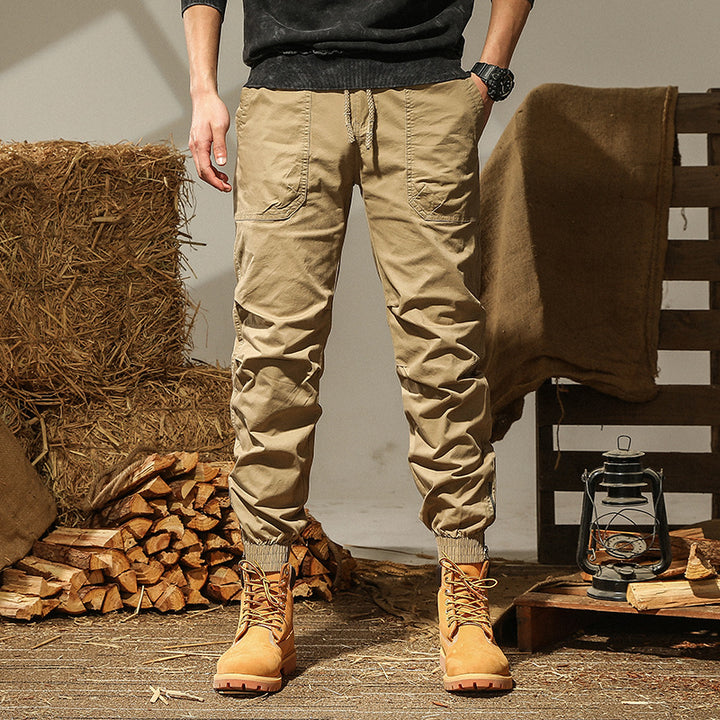 Herren Cargo-Hose mit elastischem Bündchen Echoarchiv