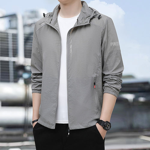 Herren Leichte wasserabweisende Outdoorjacke Echo Archiv