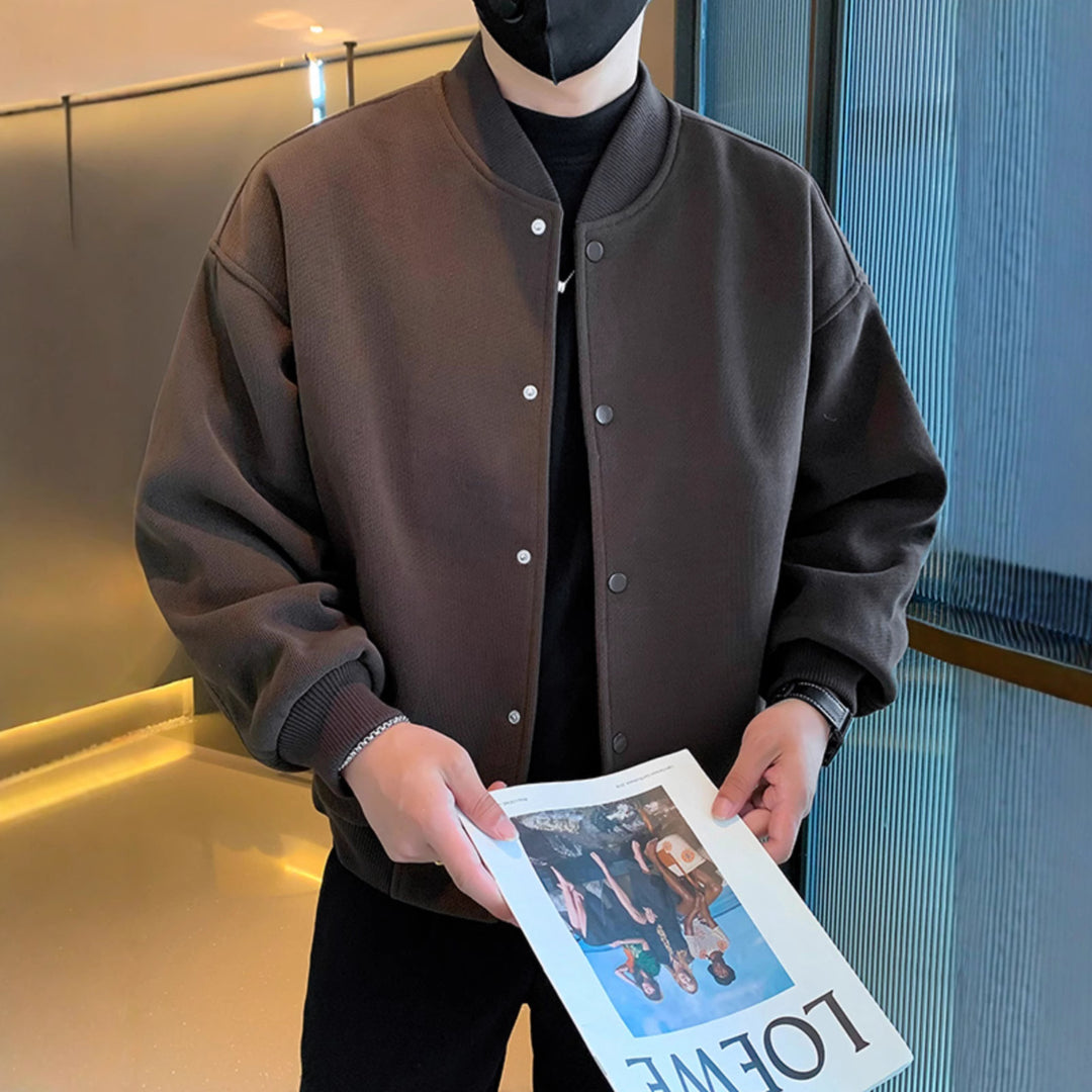 Herren lässige Steppjacke im Vintage-Stil Echoarchiv