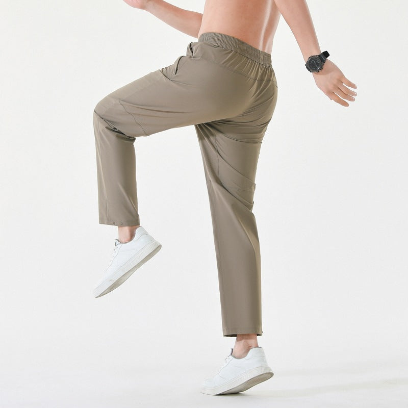 Herren Relaxed-Performance-Freizeithose mit elastischem Tunnelzug, schnell trocknendem Stretch & geradem Bein Echoarchiv
