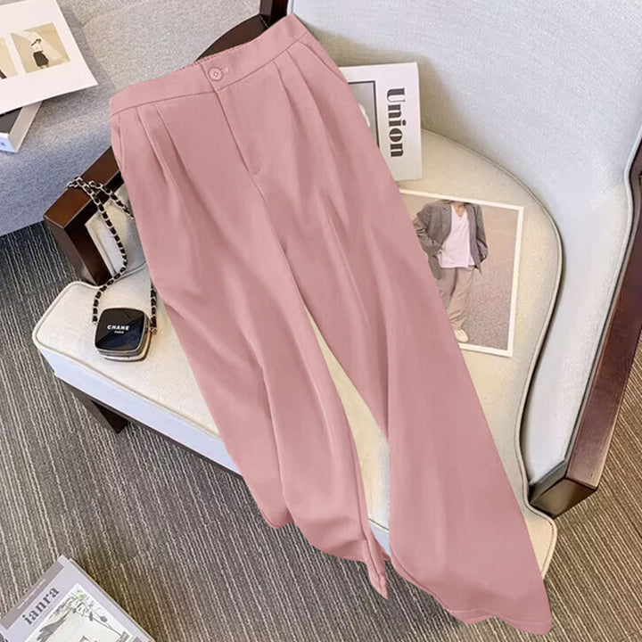 Damen Elegante und weite High-Waist-Hose Echo Archiv