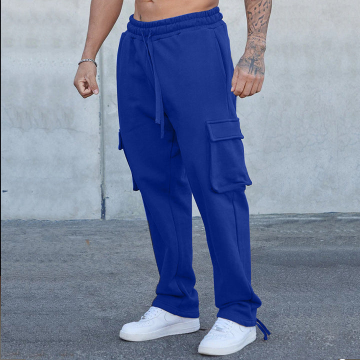 Herren Cargo-Jogginghose mit verstellbarem Bund und praktischen Seitentaschen Echoarchiv