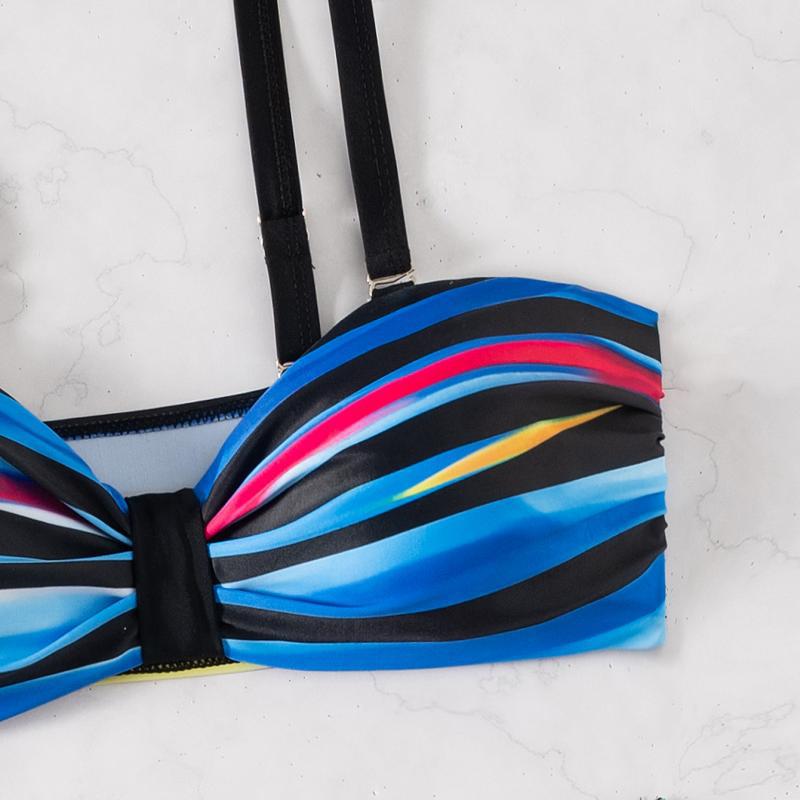 Damen-Bikini-Set mit raffinierten Knoten-Detail Echo Archiv