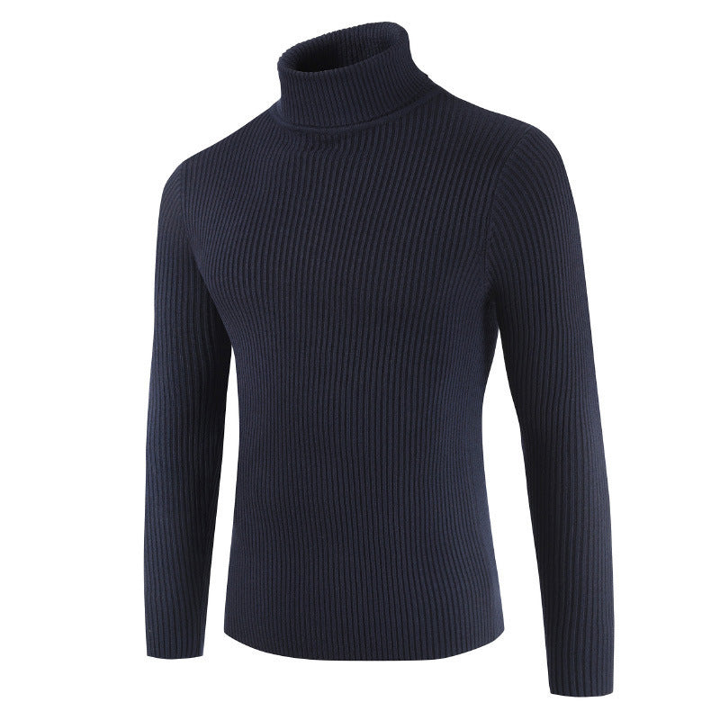 Damen Rollkragenpullover aus gehäkeltem Strick Echoarchiv