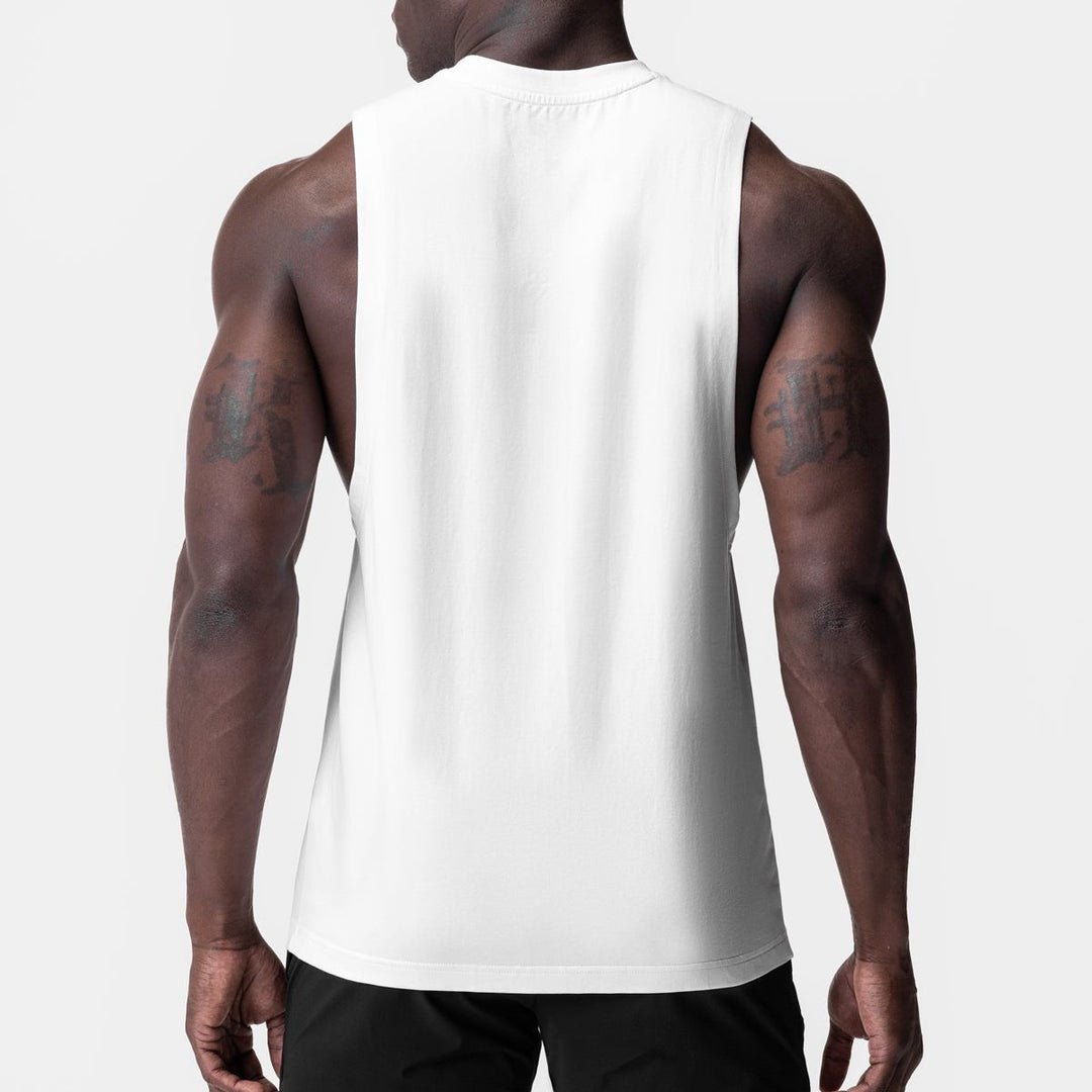 Herren Sportliches Muskelshirt mit weitem Armloch Echoarchiv